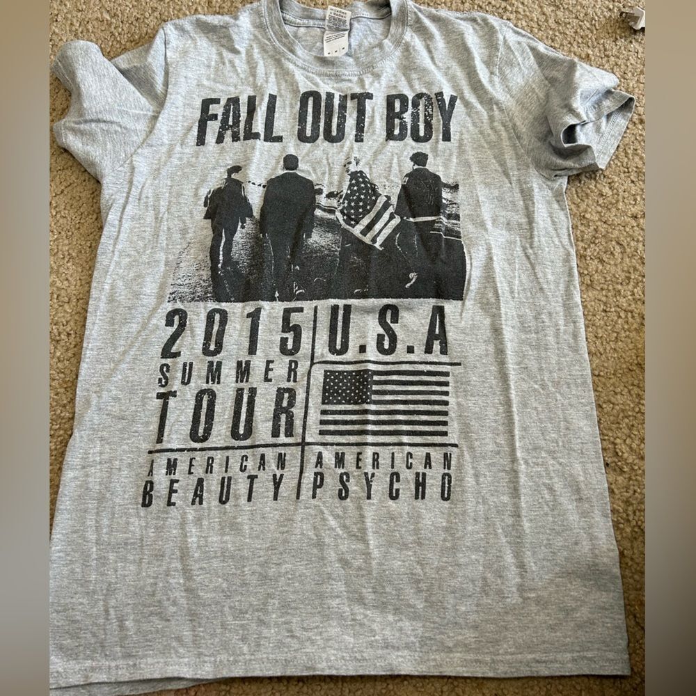 Fall Out Boy Band Tour Tshirt